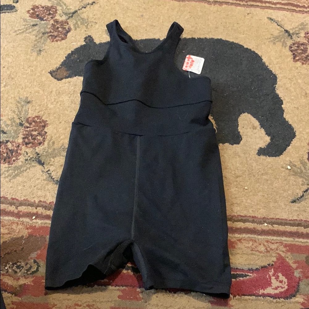 Black Sleeveless Romper